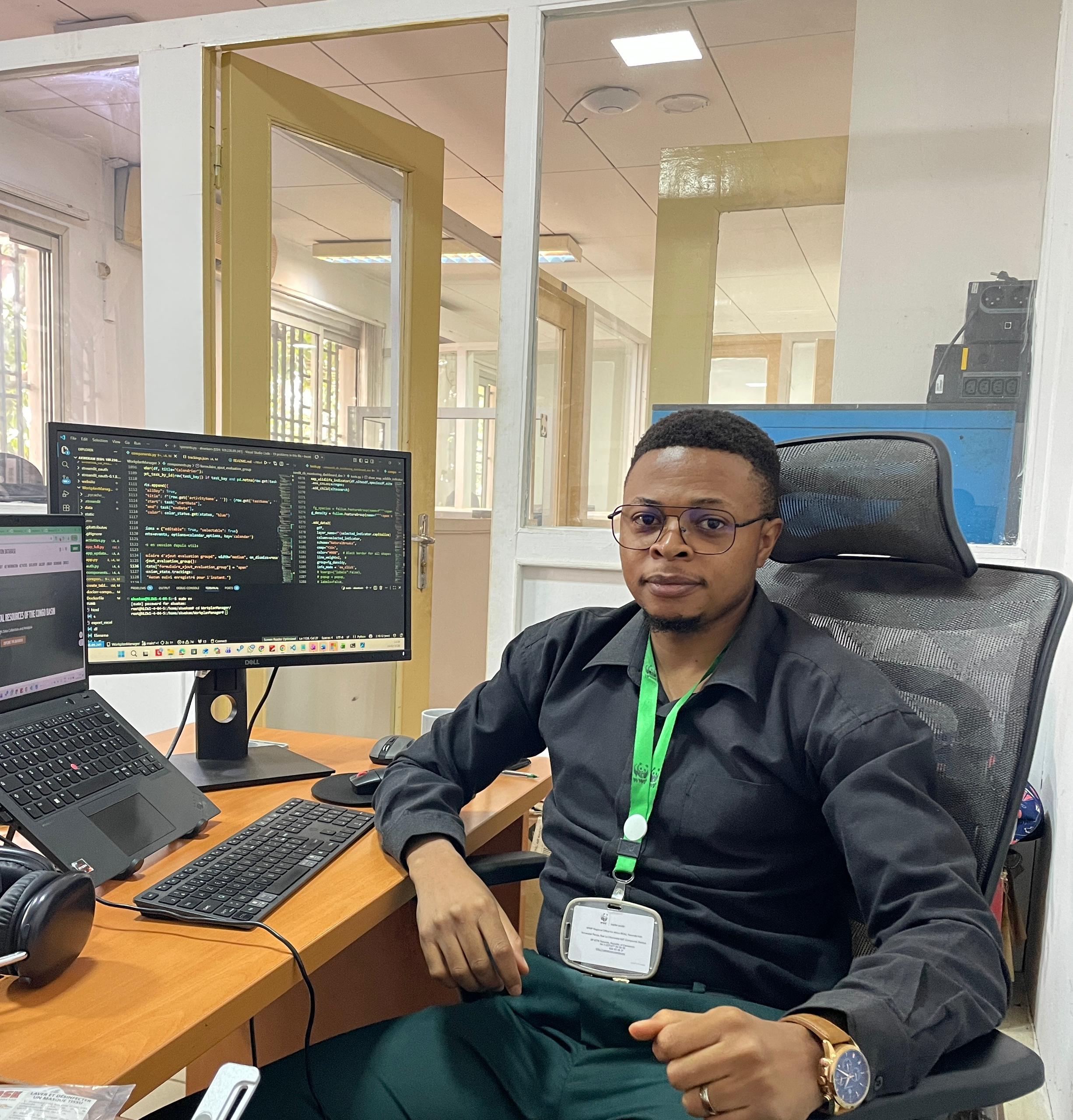 Arsène Guillance KWEKAM SOUMEU portrait